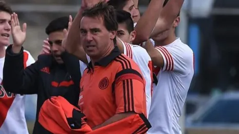 Juan José Borrelli, DT de la Reserva de River.