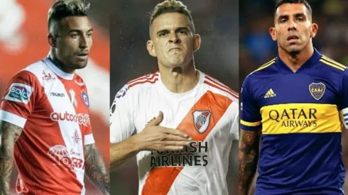 Argentinos Juniors, River y Boca, en la lucha por la Superliga.