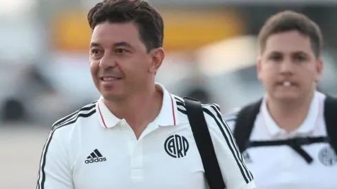 Marcelo Gallardo dirigió cuatro veces contra Unión: un triunfo, dos empates y una caída. (FOTO: Getty)