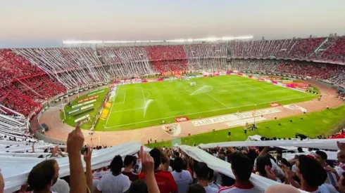 El marco en el Monumental fue espectacular.