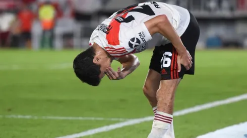 El momento en que el zurdo preocupó a todos los hinchas de River.