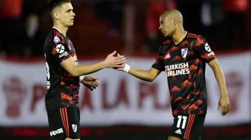 Rafael Borré y Nicolás De La Cruz se sumaron a River en agosto de 2017. (FOTO: Getty)