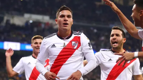 Juan Fernando Quintero lleva 61 partidos oficiales en River, con 12 goles y 4 títulos. (FOTO: Getty)