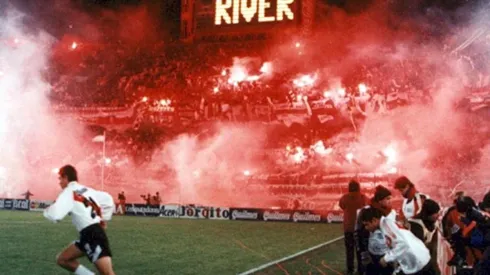 Una de las grandes postales de la noche del 26 de junio de 1996.