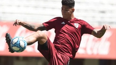 Carrascal disputó 17 partidos oficiales en River y marcó 3 goles