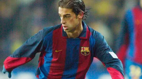 El ex culé demostró su cariño por el Millonario.