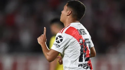 Juanfer renovó con River a principios de este año.