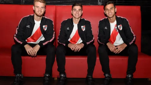 Beltrán, Alvarez y Ferreira, tres que ya debutaron en Primera con el Muñeco.