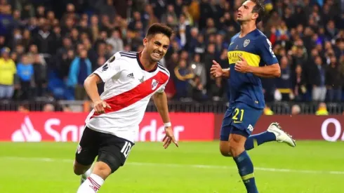 El gol del Pity a Boca en Madrid no podía faltar.