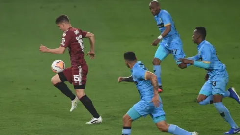 El delantero pudo sumar minutos en Lima.