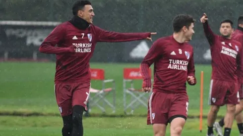 Matías Suárez será titular ante San Pablo por la Copa Libertadores