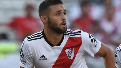 El defensor jugó cuatro partidos oficiales en River.