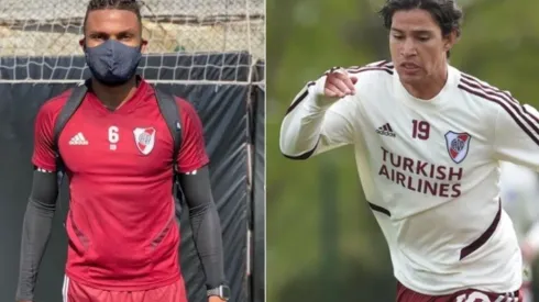 Gutiérrez y Londoño, dos colombianos que sueñan con debutar en la primera de River.