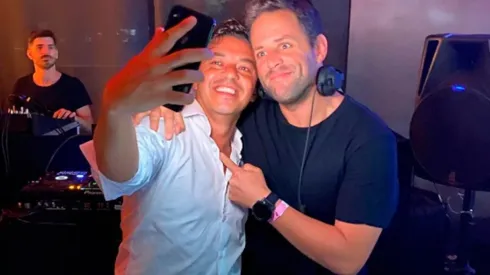 El DJ de los festejos de River