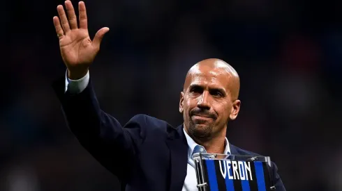 Juan Sebastián Verón expresó palabras mayores hacia el DT de River