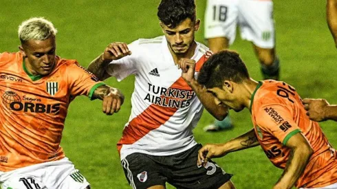 Santiago Simón hizo su debut con la camiseta de River