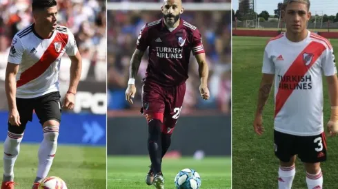 Jorge Moreira, Javier Pinola y Santiago Montiel, los candidatos a ocupar el lateral izquierdo