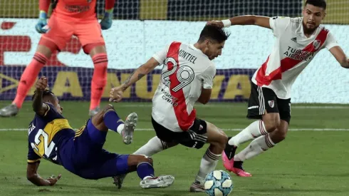 River es dueño de la pelota en los últimos Superclásicos
