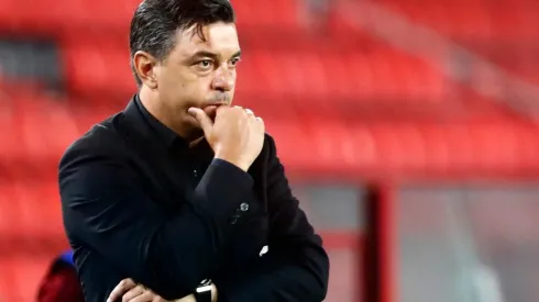 Marcelo Gallardo deberá resolver el equipo para enfrentar esta noche a Independiente