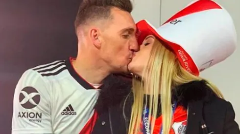 Daniela Rendón es la esposa de Franco Armani y salió a bancarlo en su cuenta de Instagram luego del error del arquero ante Independiente por la Copa Diego Maradona.