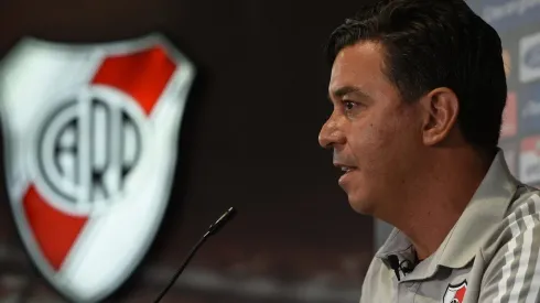 Frente a los brasileños, el técnico dirigió su partido internacional número 100 con River.