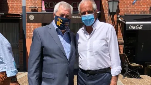 Rodolfo D'Onofrio se reunió con Jorge Amor Ameal y hablaron respecto a la vuelta de los hinchas a los estadios y de los torneos que se vienen con más equipos.