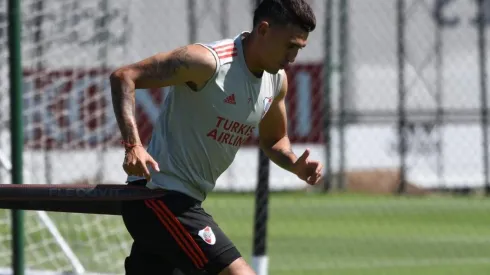 River Plate inició una nueva semana de trabajos en Ezeiza
