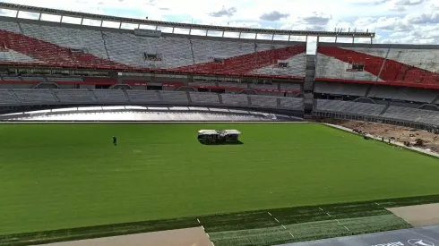 El Estadio Monumental se encuentra casi terminado para el partido del próximo sábado