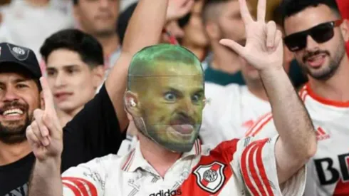 Darío Benedetto siempre fue protagonista de las cargadas en los hinchas de River
