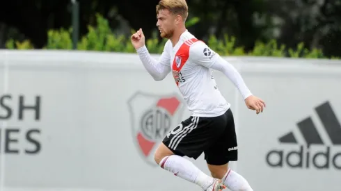 Lucas Beltrán marcó un nuevo gol en la Reserva