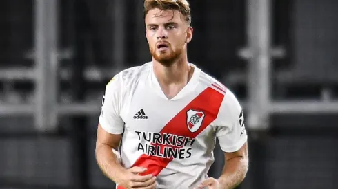 El recorrido de Lucas Beltrán, el delantero que convirtió su primer gol en la Primera de River contra Colón.