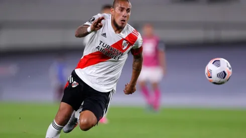 El defensor fue uno de los puntos más altos en el triunfo ante Santa Fe en el Monumental.