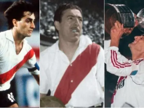 Década a década, el futbolista más destacado de la historia de River