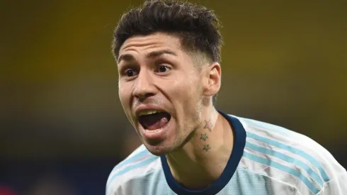 Cachete ocupó el lateral derecho ante Colombia.