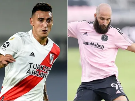 ¿River contra el equipo del Pipa Higuaín?