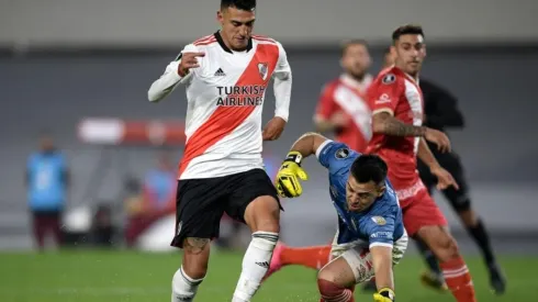 Lucas Chaves habló sobre la serie frente a River