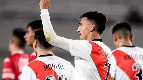 Matías Suárez coronó un partido extraordinario en la goleada de River.