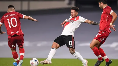 Marcelo Gallardo habló luego del partido entre River y Huracán por la Liga Profesional y se refirió al nivel de Enzo Fernández.