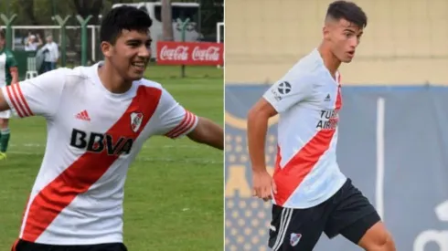 Román Suárez y Felipe Salomoni entrenaron con Primera División