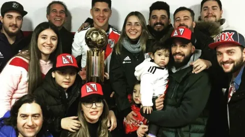 El detalle riverplatense de la sobrina de Enzo Pérez