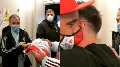 El utilero de River reveló la emoción de Messi al recibir su regalo