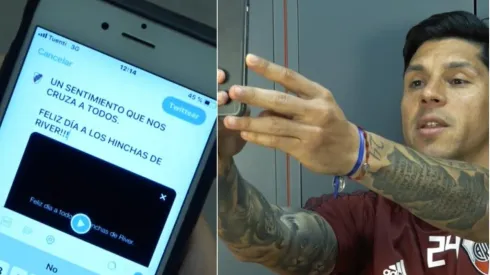 Una foto de Enzo Pérez estuvo entre los posteos más virales de River.