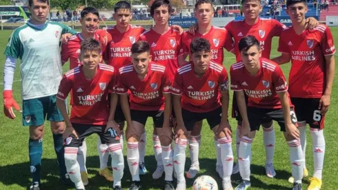 La Octava División de River igualó 1 a 1 contra San Lorenzo en el Bajo Flores y se metió en la final de su categoría.