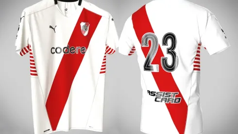 Así podría verse la camiseta de River si cambia de proveedor de su indumentaria
