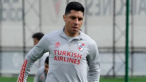 Enzo quiere estar contra San Lorenzo pero todavía no tiene el alta médica.