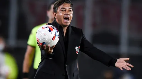 Marcelo Gallardo no ocultó su enojo por el gol de San Lorenzo