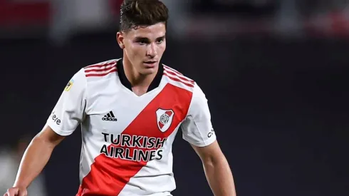 Julián Álvarez, autor de cuatro goles ante Patronato, analizó el triunfo de River ante el elenco de Entre Ríos y le dedicó la victoria a Felipe Peña.