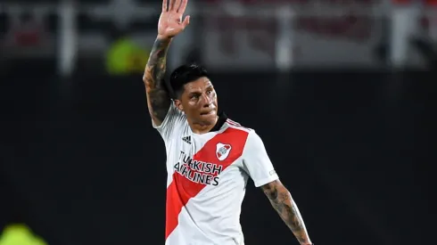 Enzo Pérez elogió a Milton Casco luego del partido entre River y Patronato por la fecha 20 de la Liga Profesional.