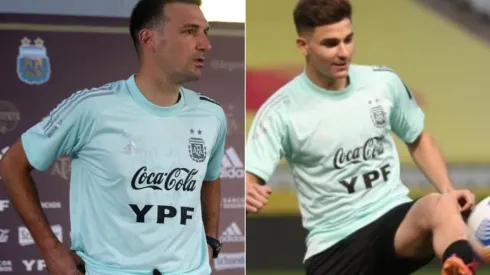 Lionel Scaloni aclaró el panorama sobre Julián Álvarez