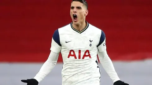 El golazo de Erik Lamela de rabona jugando para el Tottenham contra el Arsenal de marzo de este año fue nomina al premio Puskas.